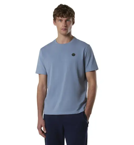 S/S T-shirt - uomo Blue