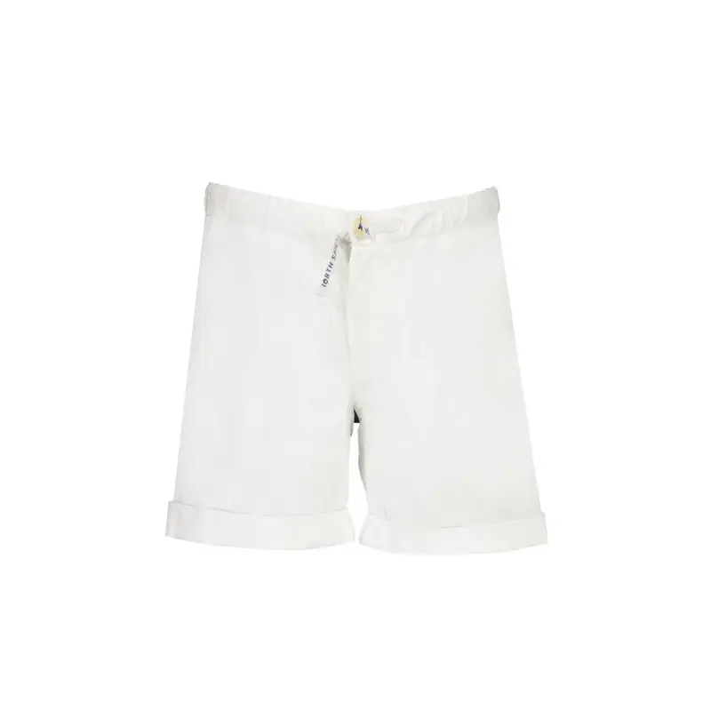 Short Bambino Bianco Logo