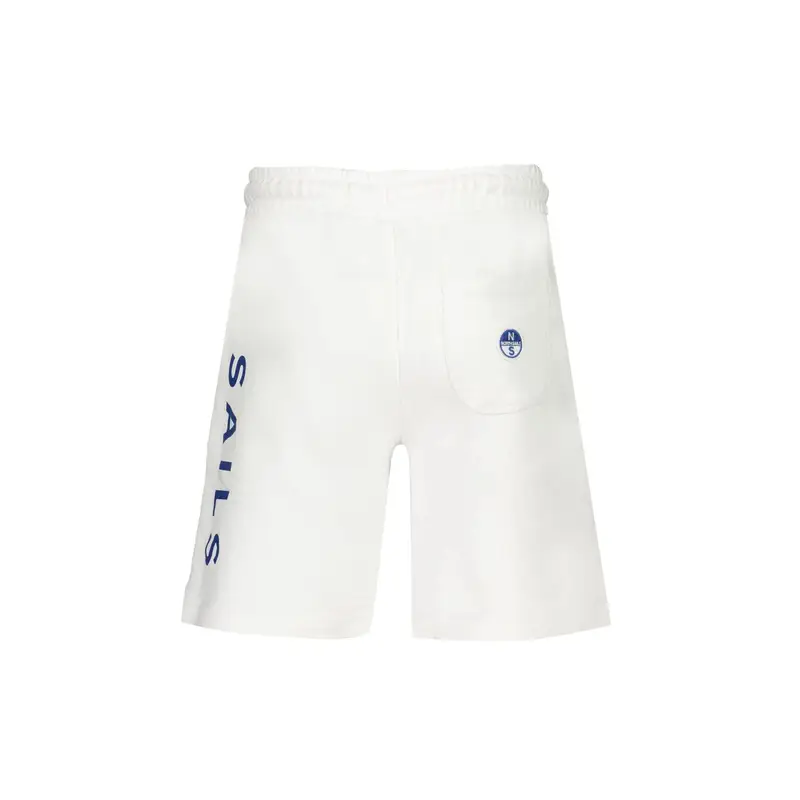 Short Bambino Bianco Stampa Logo miniatura 2