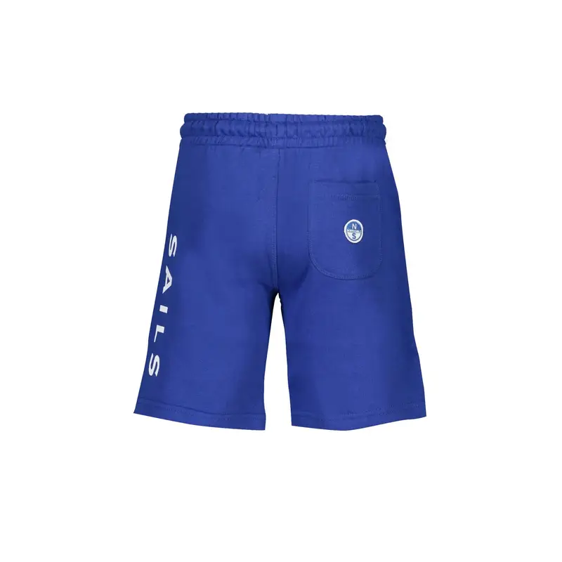 Short Bambino Blu Stampa Logo miniatura 2