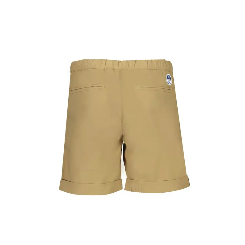Short Bambino Marrone Applicazione Logo miniatura 2