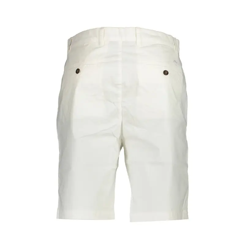 North Sails Pantaloni Uomo Bianco in Cotone Biologico miniatura 2