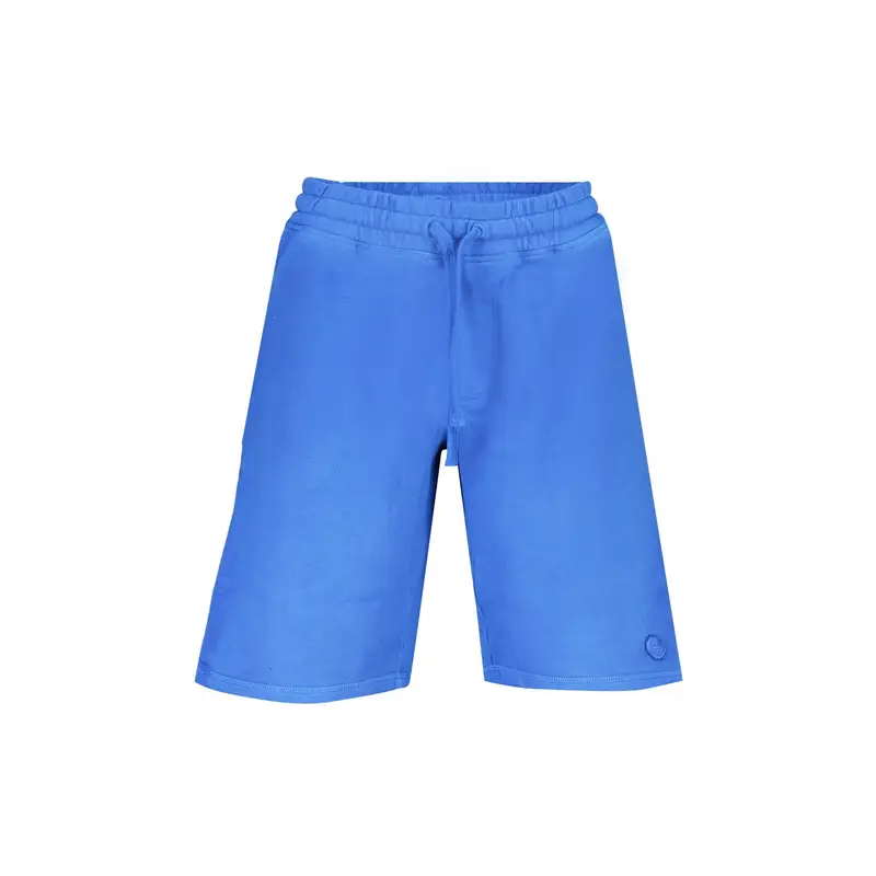 Short Uomo Blu Stampa Logo