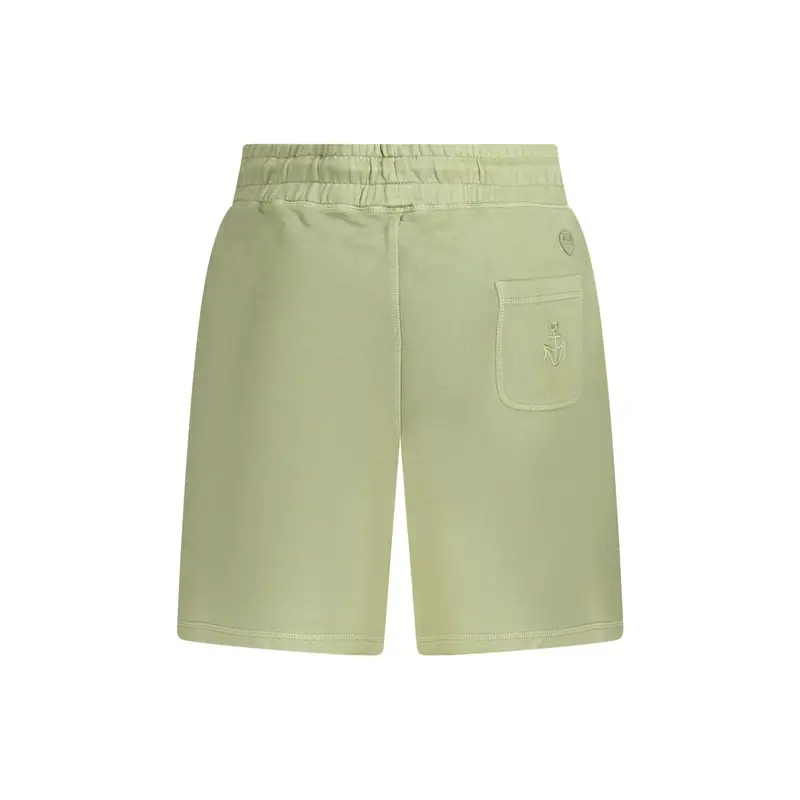 North Sails Pantaloni Uomo Verde con Ricamo miniatura 2