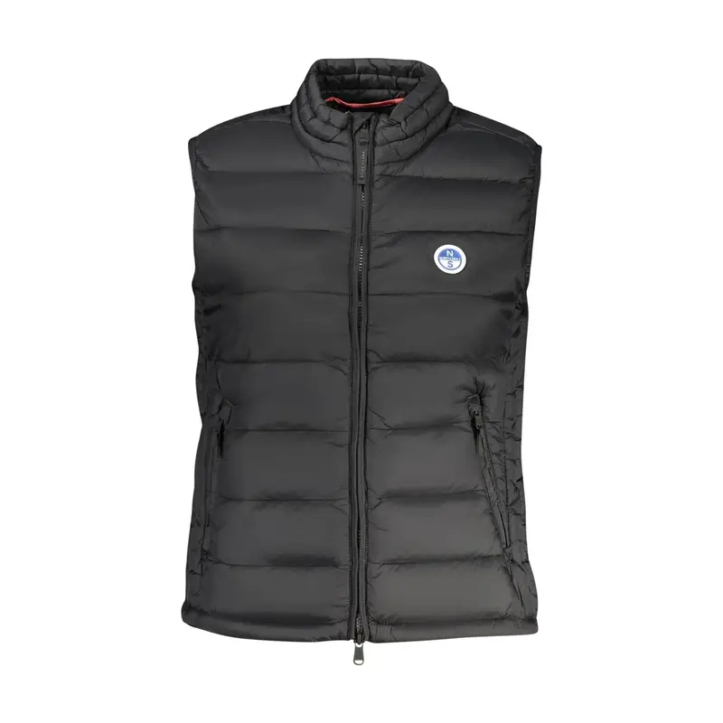 Smanicato Donna Zip Tasche Water Resistant Ocean Positive Logo Nero