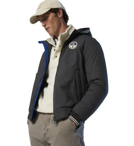 Sound Hooded Sailor M - giacca tempo libero - uomo Grey