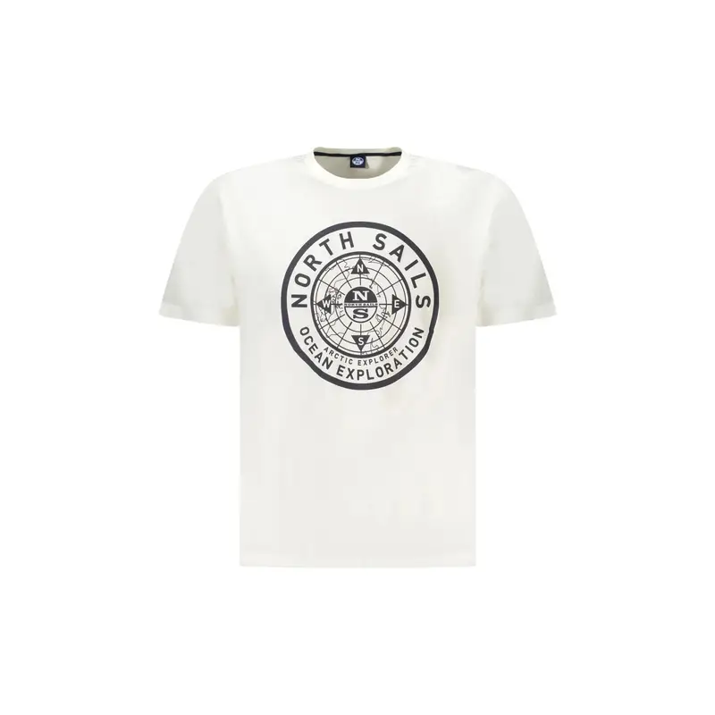 North Sails T-shirt Uomo Bianco 3941457