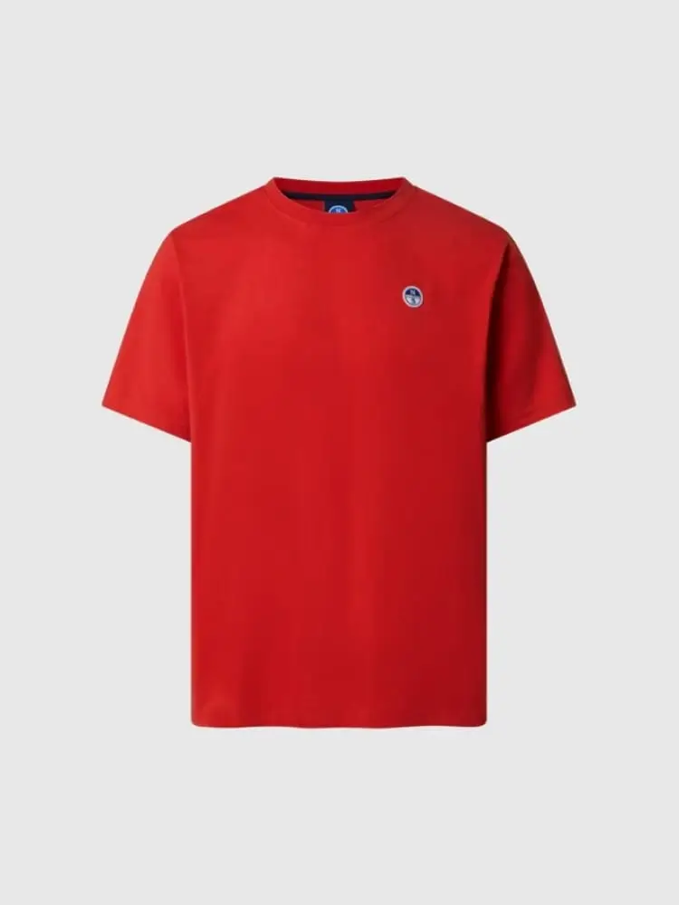 North Sails T-shirt Uomo Rosso 4370465