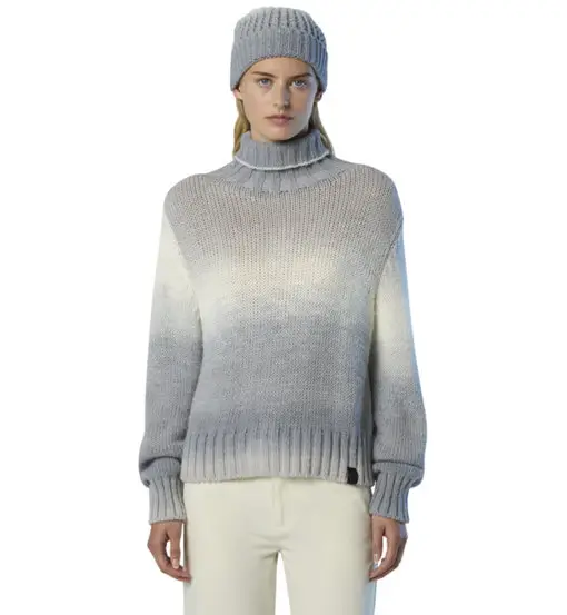 Turtle Neck 3GG Knitwear W - maglione - donna Grey