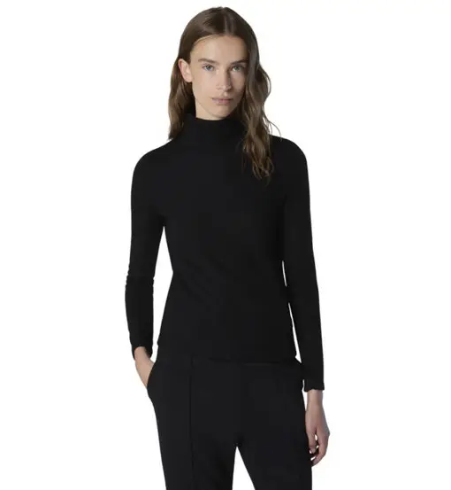 Turtle Neck W - maglione - donna Black