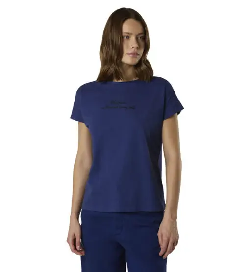 W/Graphic W - T-shirt - donna Blue