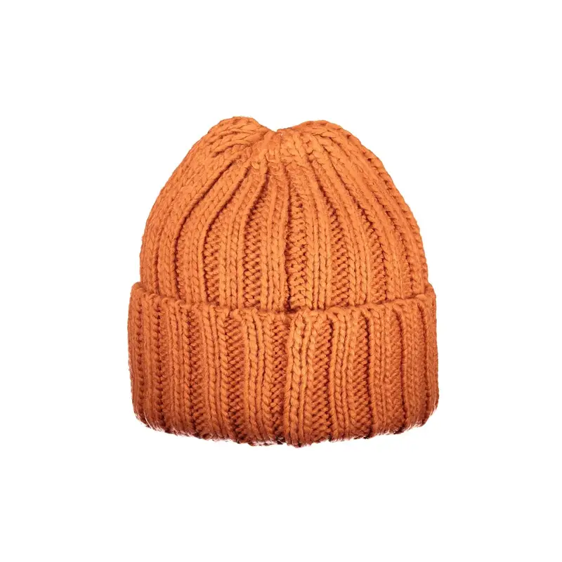 Berretto Uomo Arancione con Logo miniatura 2