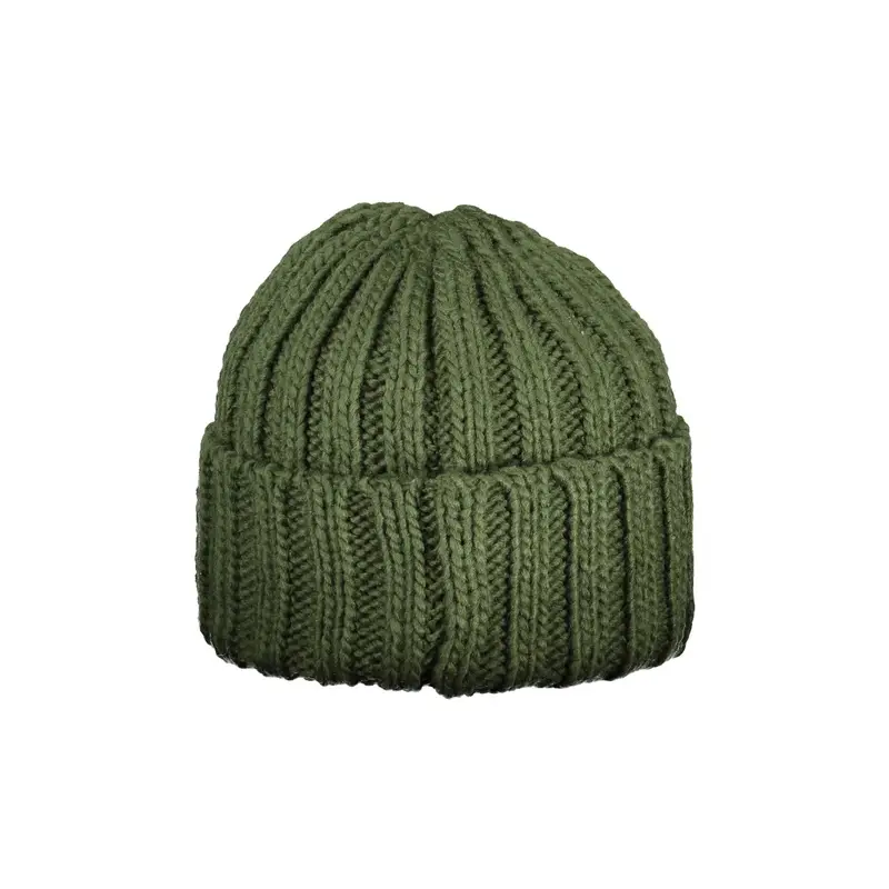 Berretto Uomo Verde con Logo miniatura 2