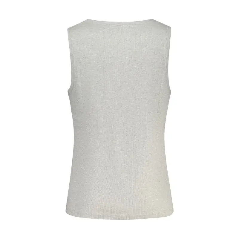 Canotta Uomo Grigia Ricamo Grigio miniatura 2