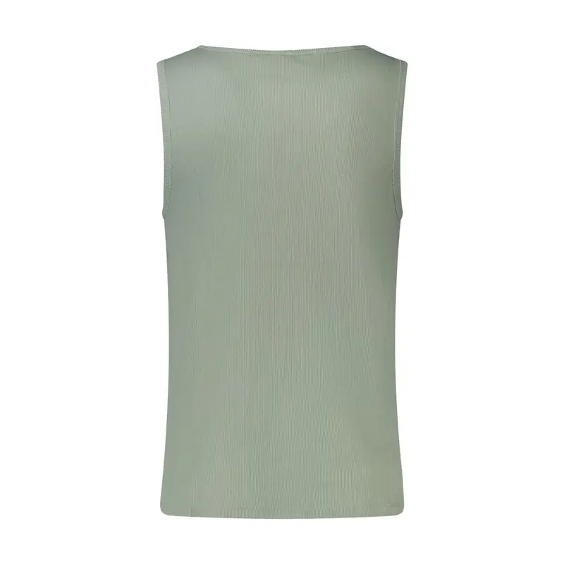 Canotta Uomo Verde Ricamo Logo miniatura 2