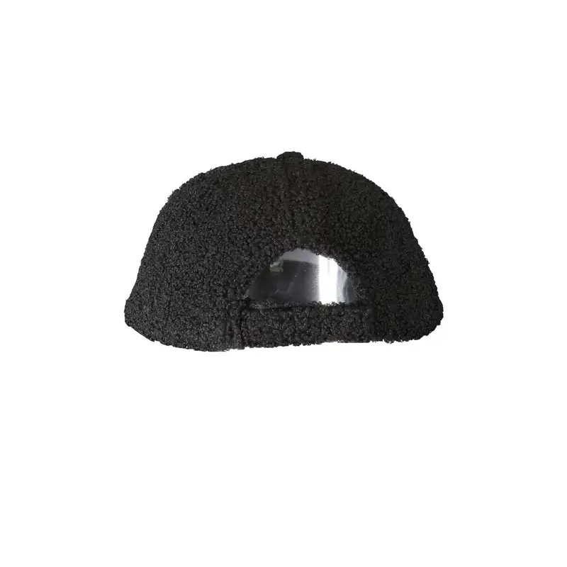 Cappello Uomo Nero con Visiera e Chiusura Strap miniatura 2