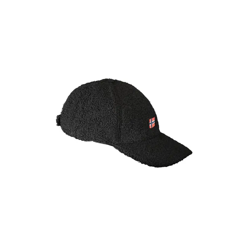 Cappello Uomo Nero con Visiera e Chiusura Strap miniatura 3