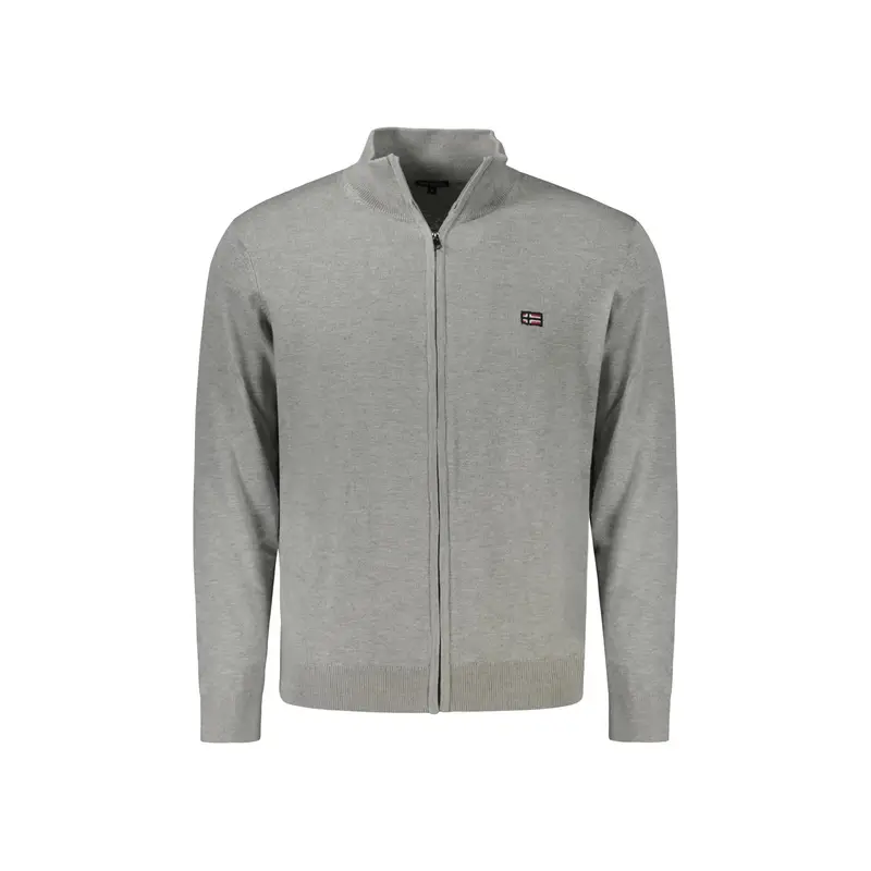 Norway 1963 Cardigan Uomo Grigio 3804262