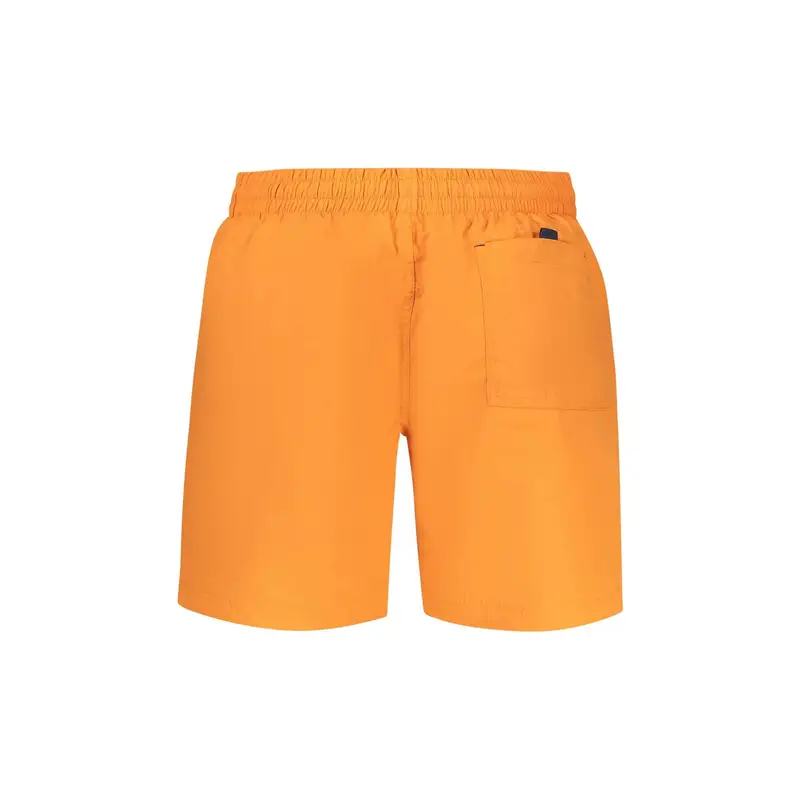 Costume da Mare Uomo Arancione con Logo miniatura 2