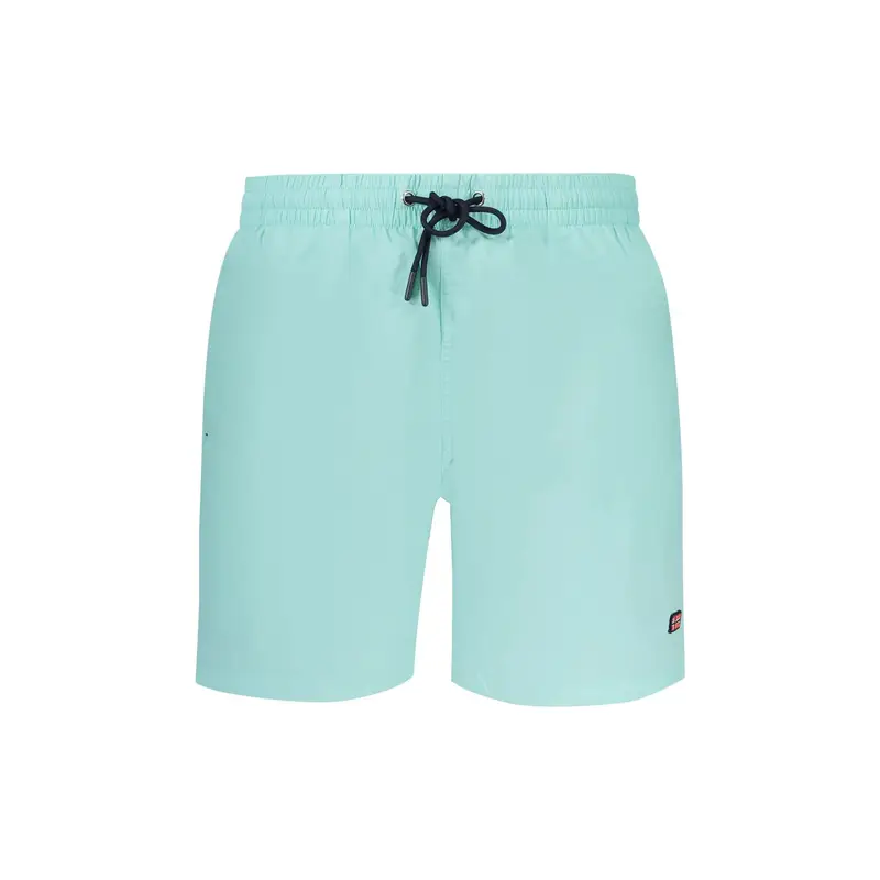 Costume da Mare Uomo Azzurro Logo