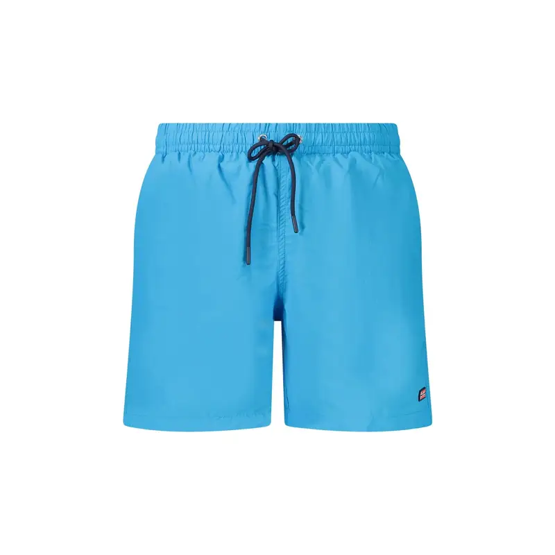 Costume da Mare Uomo Azzurro Logo