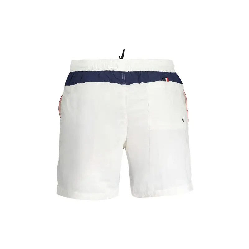 Costume da Mare Uomo Bianco Stampa miniatura 2