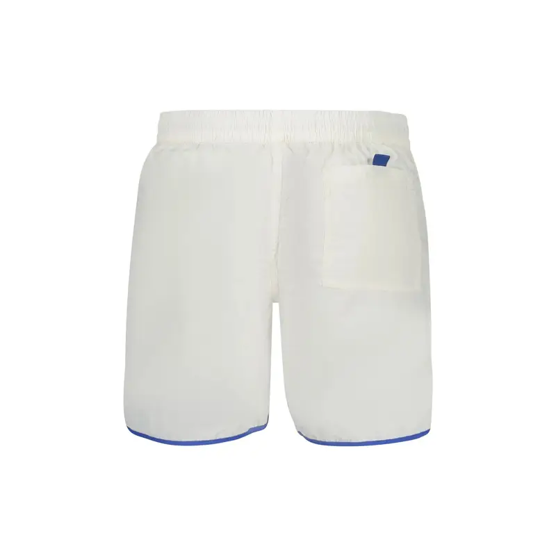 Costume da Mare Uomo Bianco Stampa miniatura 2