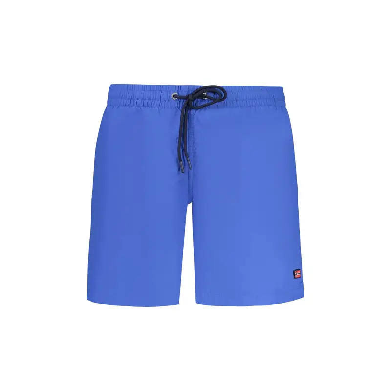 Costume da Mare Uomo Blu Dettagli a Contrasto