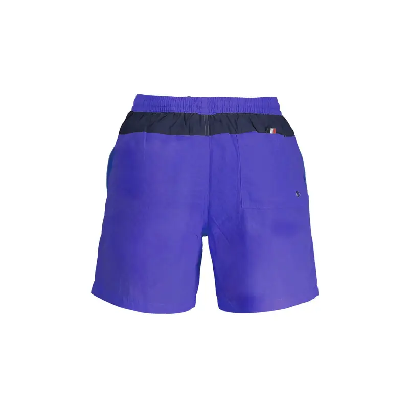 Costume da Mare Uomo Blu Stampa miniatura 2