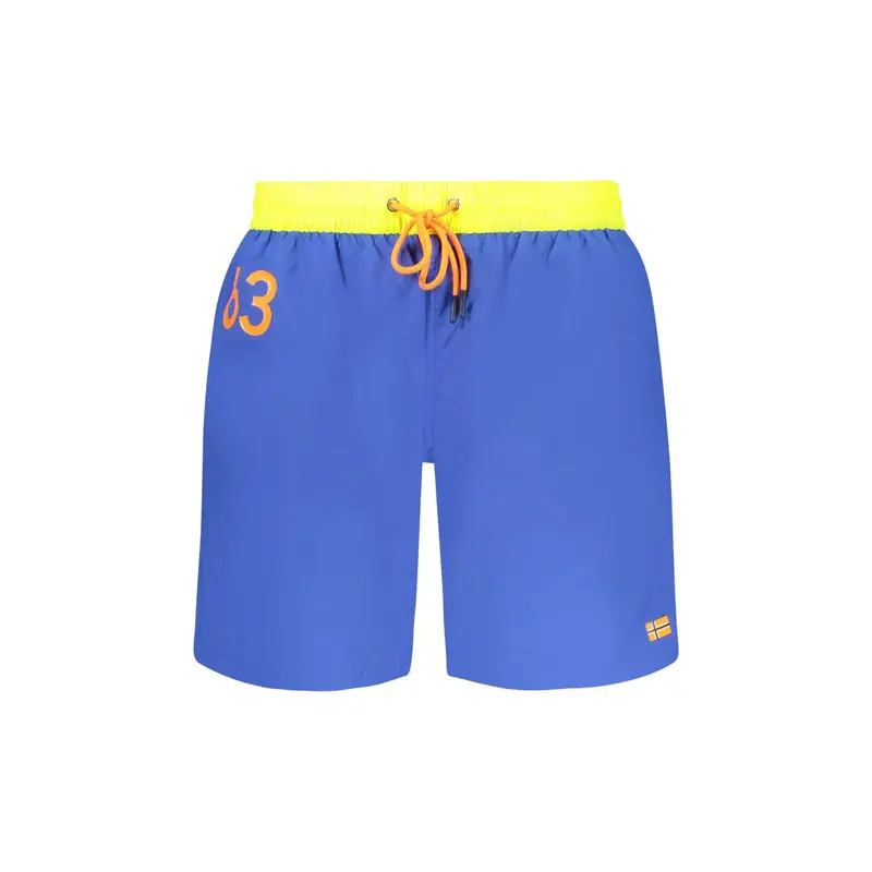 Costume da Mare Uomo Blu Stampa