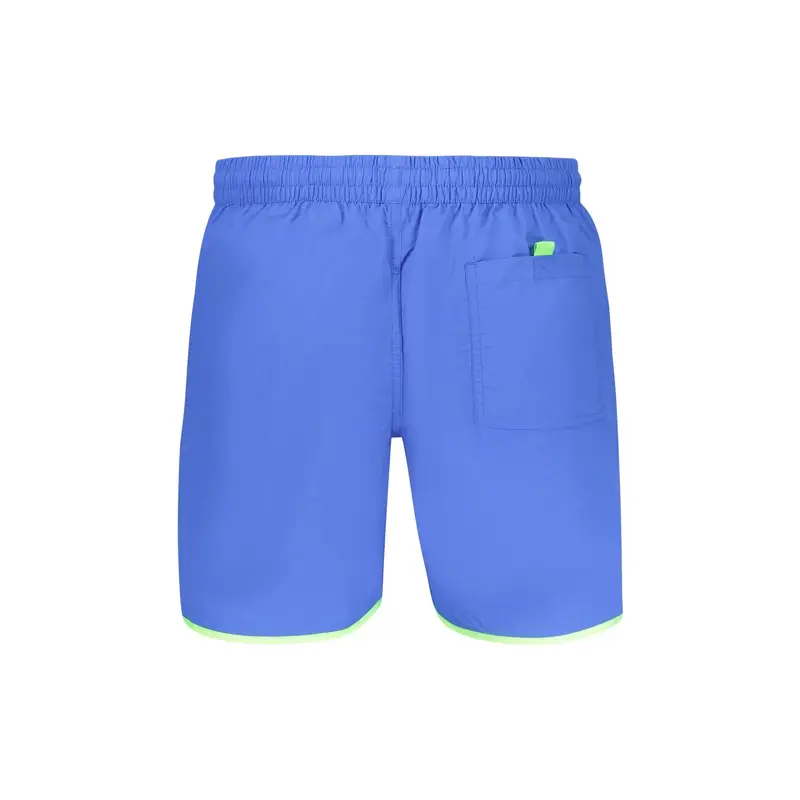 Costume da Mare Uomo Blu Stampa miniatura 2