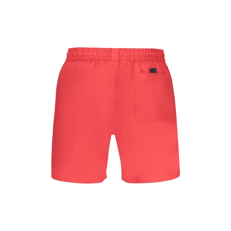 Costume da Mare Uomo Rosso Stampa miniatura 2