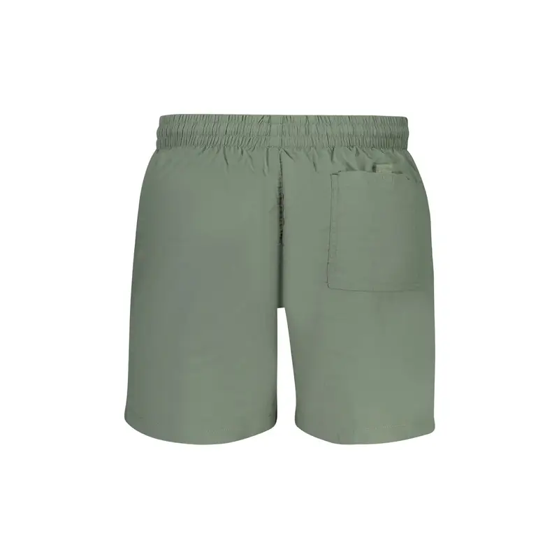 Costume da Mare Uomo Verde Applicazione Logo miniatura 2