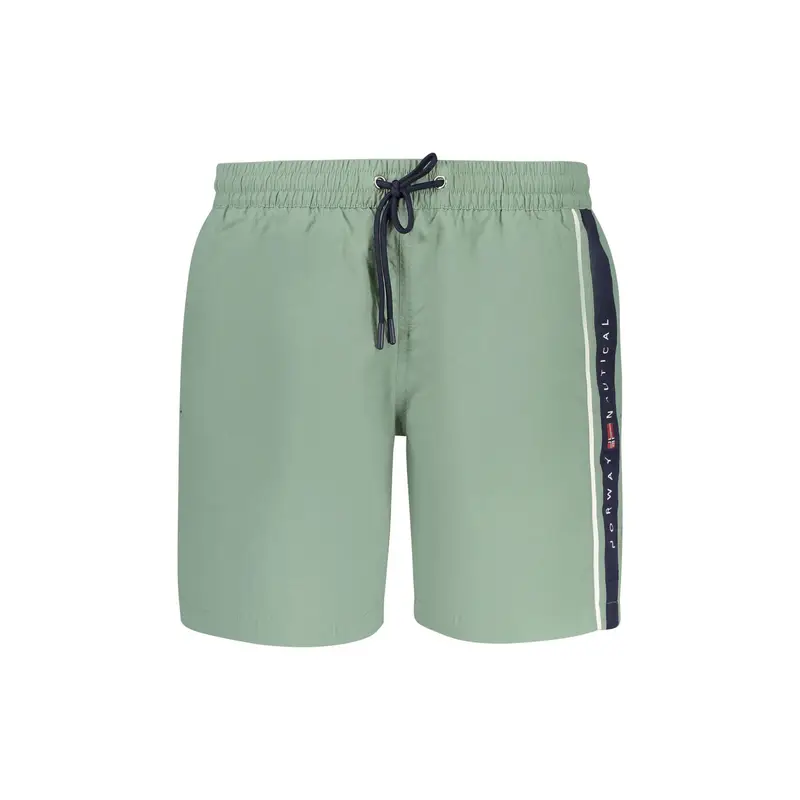 Costume da Mare Uomo Verde Stampa