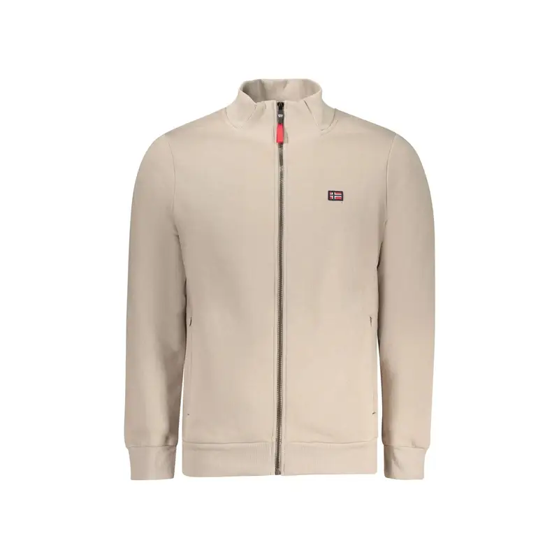Norway 1963 Felpa Uomo beige con Zip