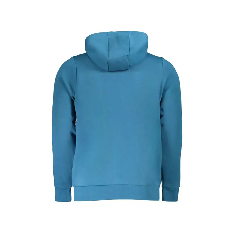 Felpa Maniche Lunghe Uomo Blu Logo miniatura 2