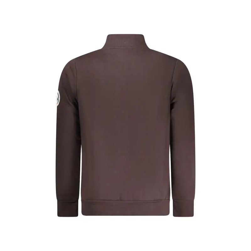 Norway 1963 Felpa Uomo Marrone con Zip miniatura 2