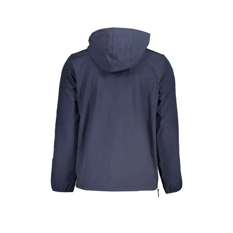 Giacca Softshell Uomo Blu con Cappuccio miniatura 2
