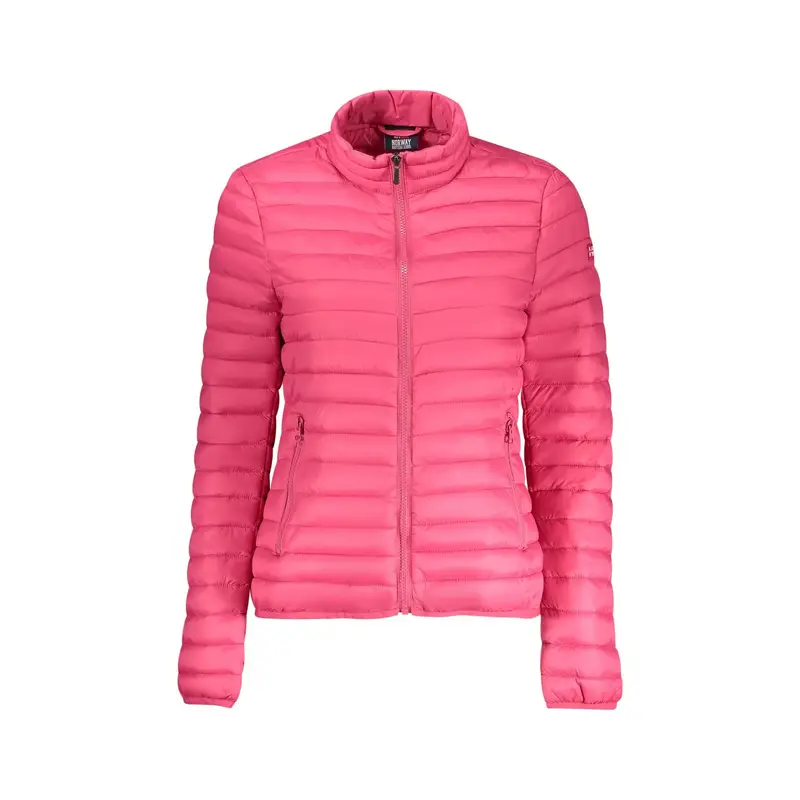 Giubbotto Donna Rosa 100 Gr Leggero Logo