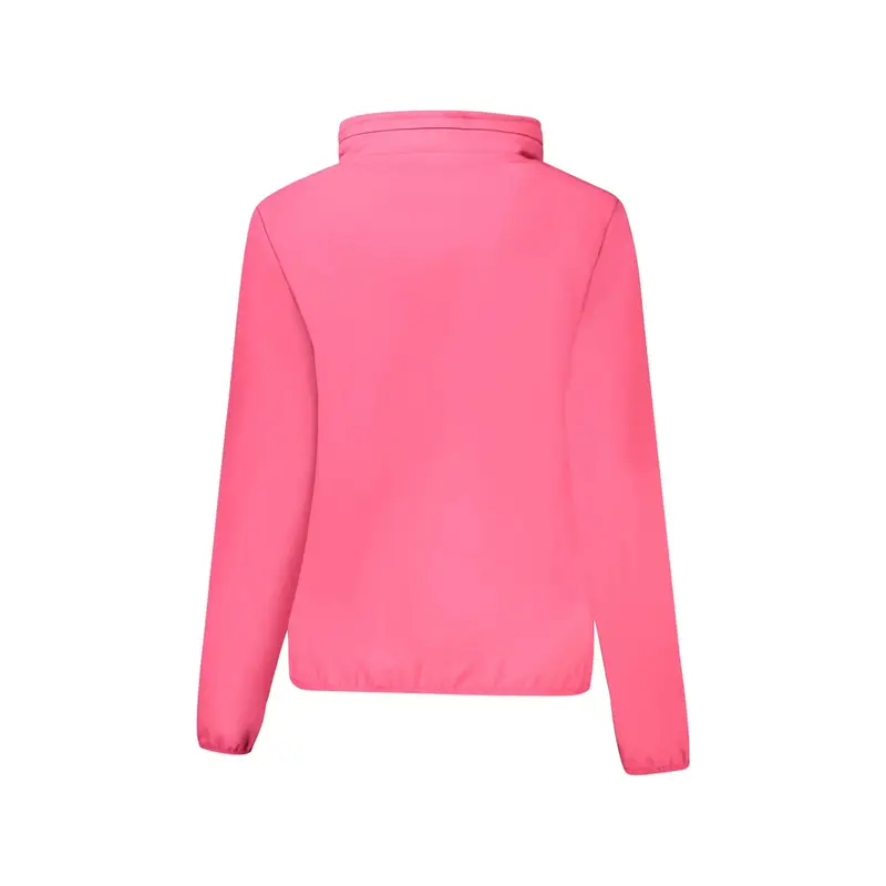 Giubbotto Donna Rosa Soft Shell con Cappuccio Removibile Logo miniatura 2