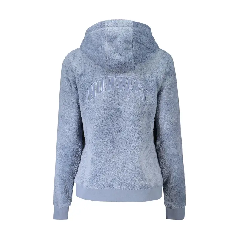 Giubbotto Maniche Lunghe Donna Blu Ricamo miniatura 2