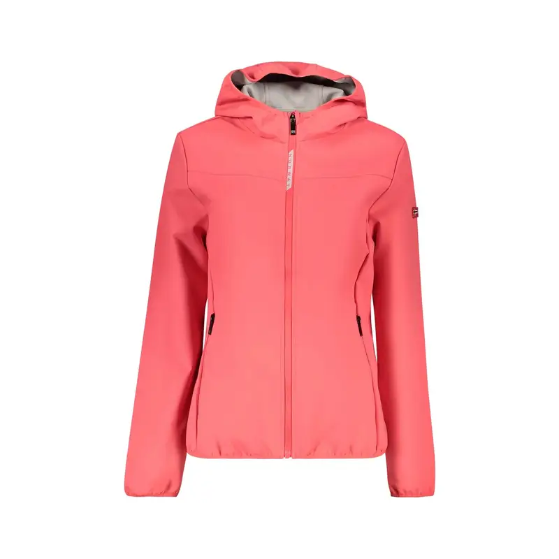 Giubbotto Maniche Lunghe Donna Rosa Zip