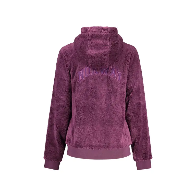 Giubbotto Maniche Lunghe Donna Viola Ricamo miniatura 2