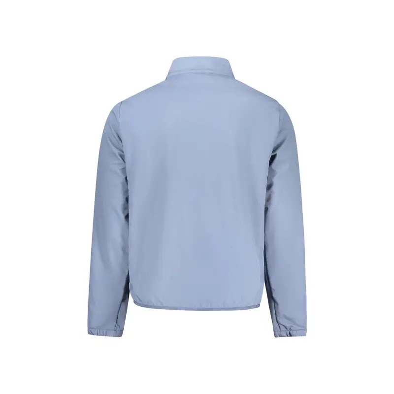 Giubbotto Maniche Lunghe Uomo Azzurro Zip miniatura 2