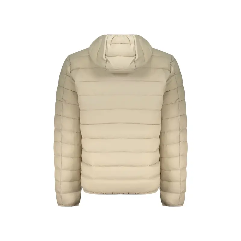 Giubbotto Maniche Lunghe Uomo Beige Zip miniatura 2