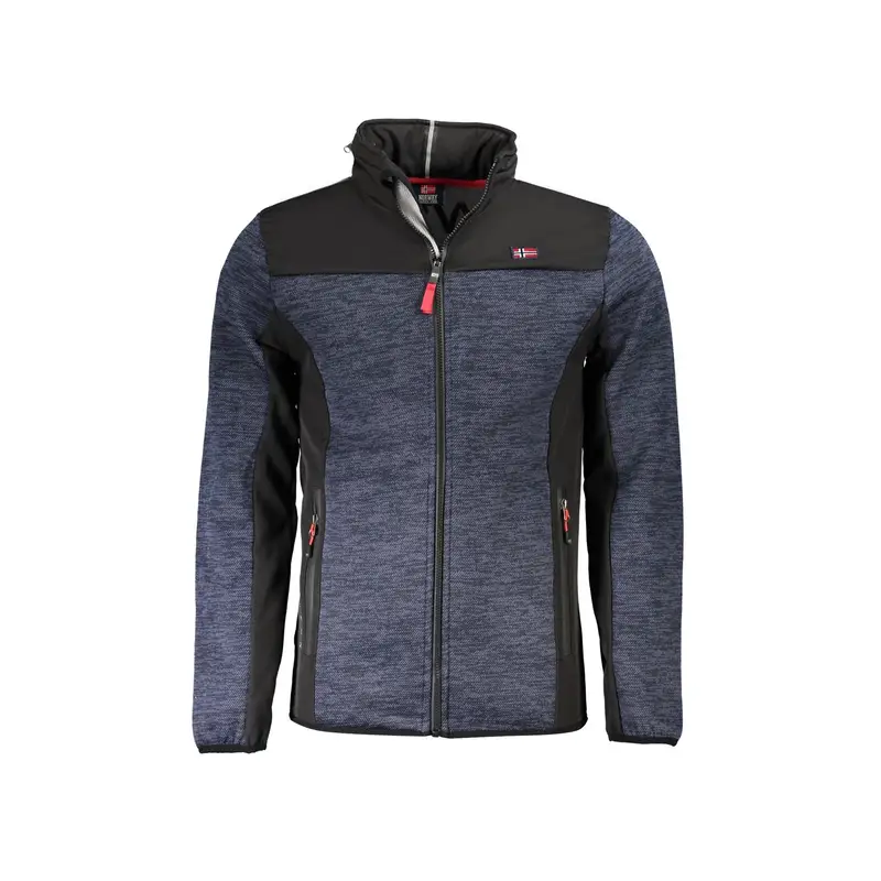 Norway 1963 Giubbotto Maniche Lunghe Uomo Blu con Cappuccio