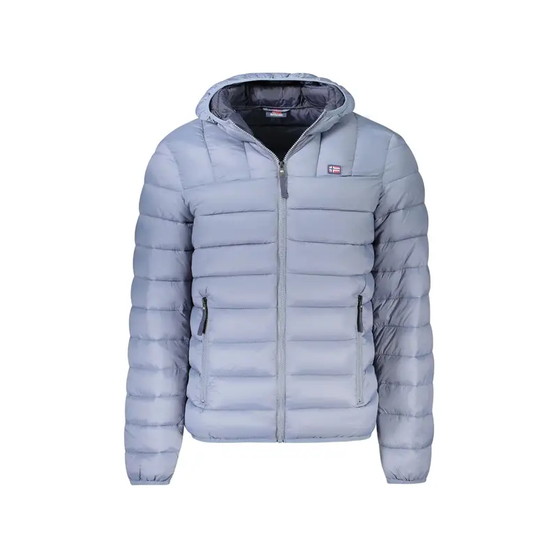 Giubbotto Maniche Lunghe Uomo Grigio Zip