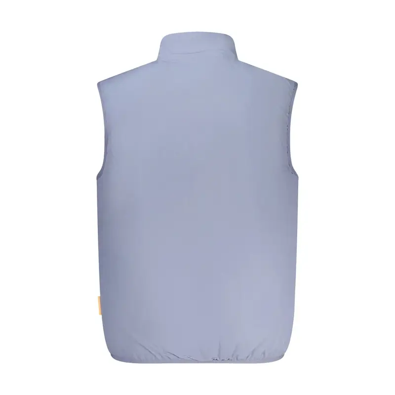 Giubbotto Uomo Azzurro Zip Logo miniatura 2