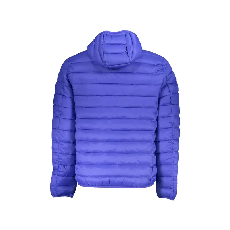 Giubbotto Uomo Blu con Cappuccio e Zip miniatura 2