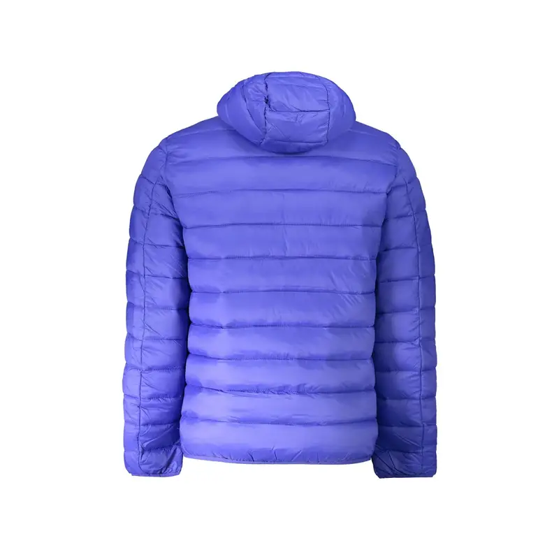 Giubbotto Uomo Blu con Cappuccio e Zip miniatura 2